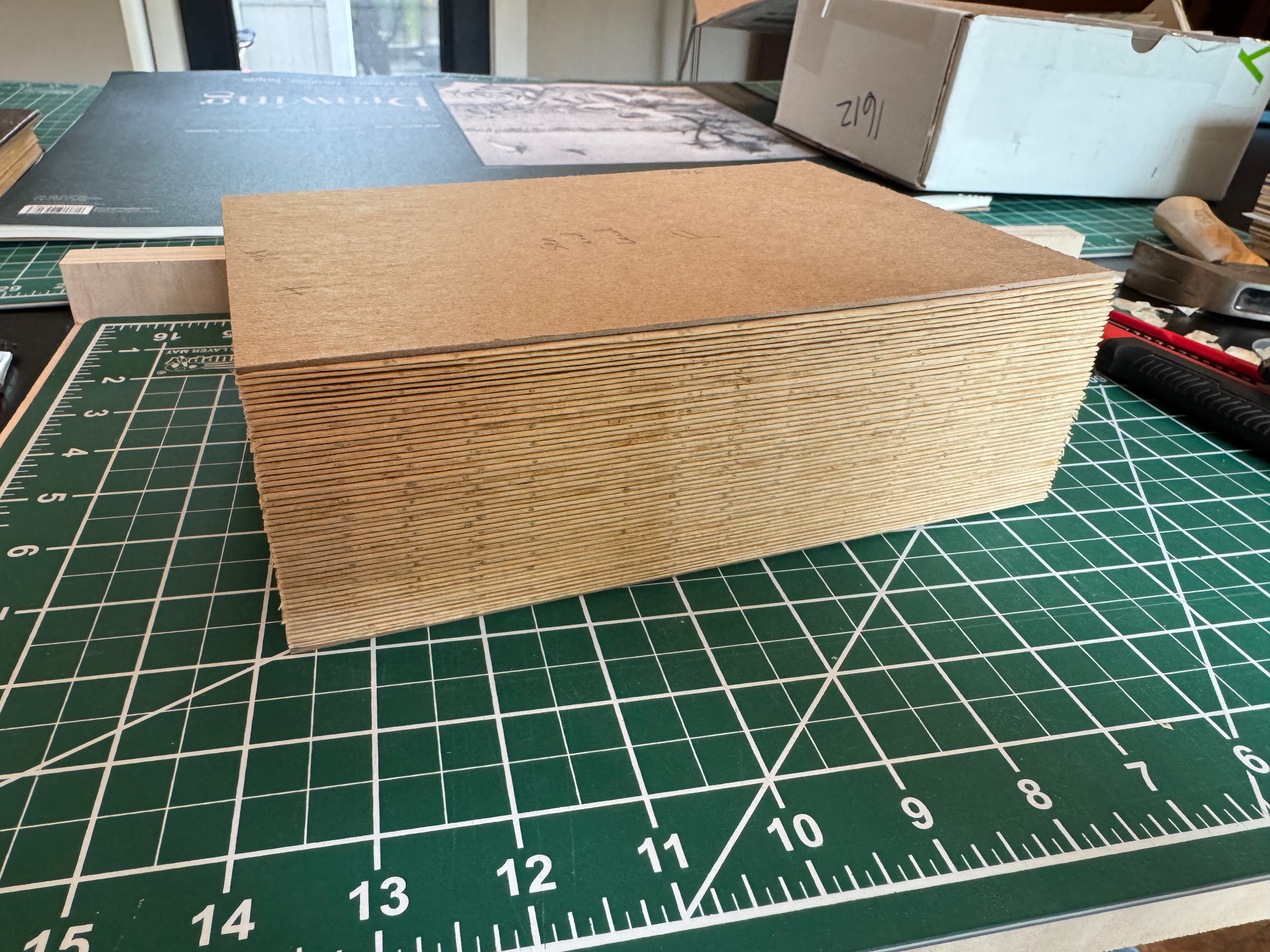 A trimmed text block